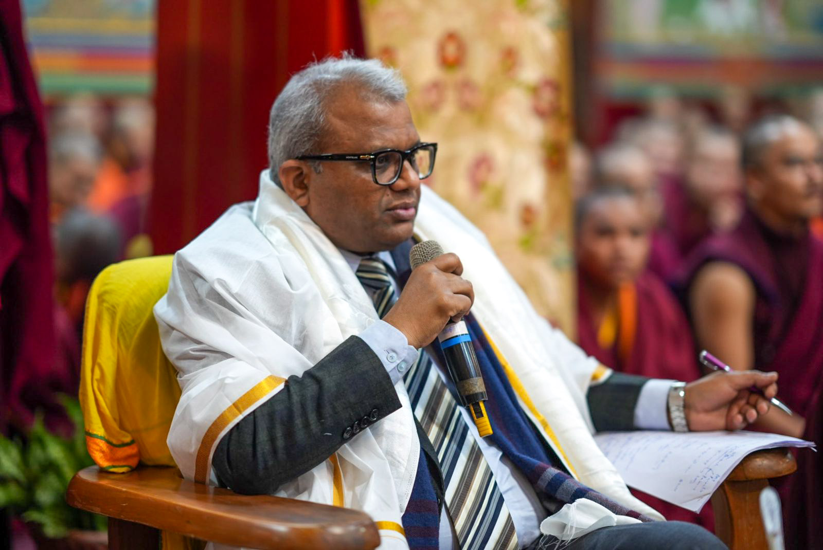 The Hon. Mr. Justice Vinod Diwakar Attends Five-Deity Tara Ritual as Guest-of-Honour